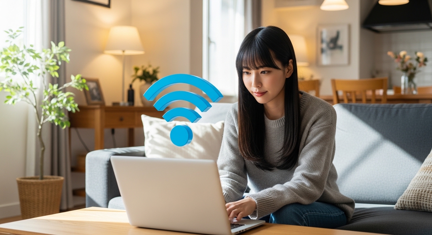 Wi-Fiの悩みを解決します